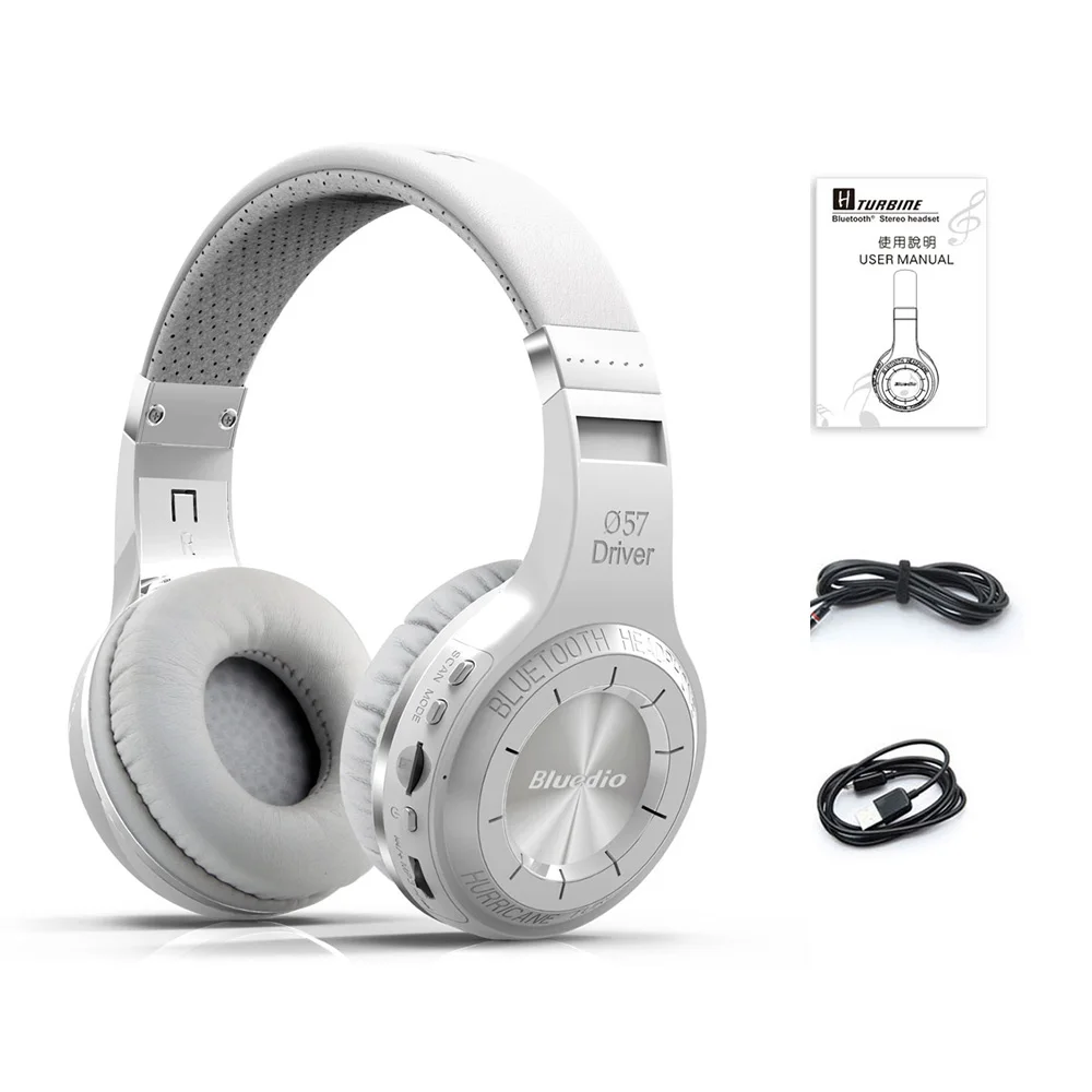 Оригинальные Bluedio H + музыкальные наушники беспроводная bluetooth-гарнитура с