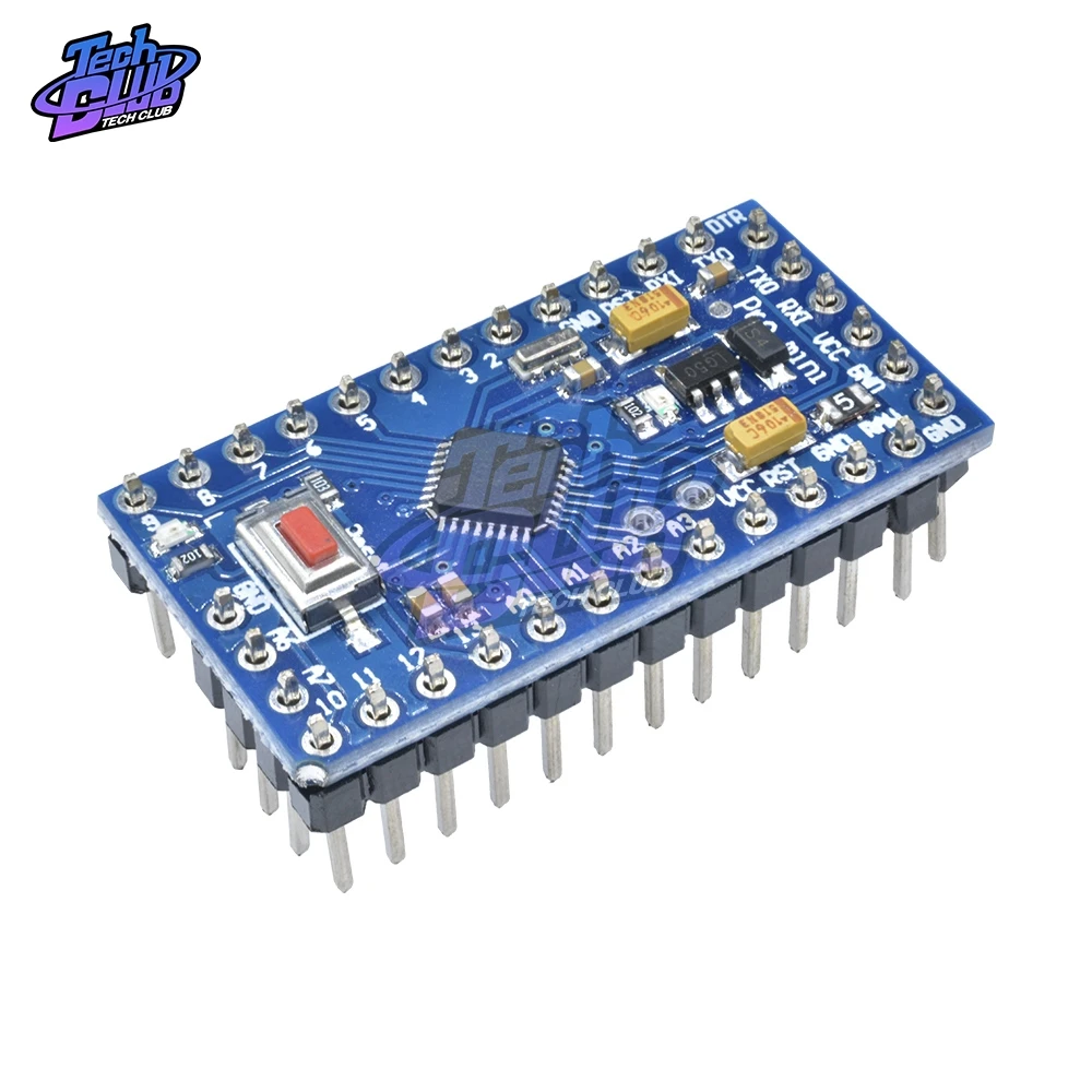 Atmega328P Pro Mini 328 Atmega328 3 V/8Mhz 5V/16MHz плата модуль для Arduino Nano Микро контроллер заменить