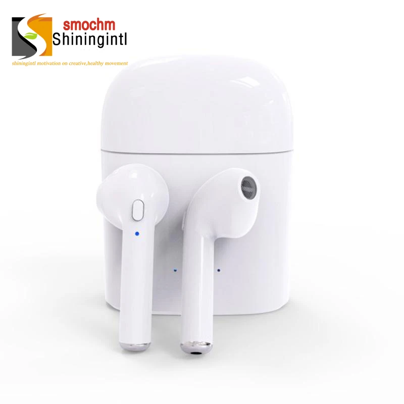 Smochm I7S Tws наушники туры беспроводные Bluetooth двойные Близнецы стерео музыка