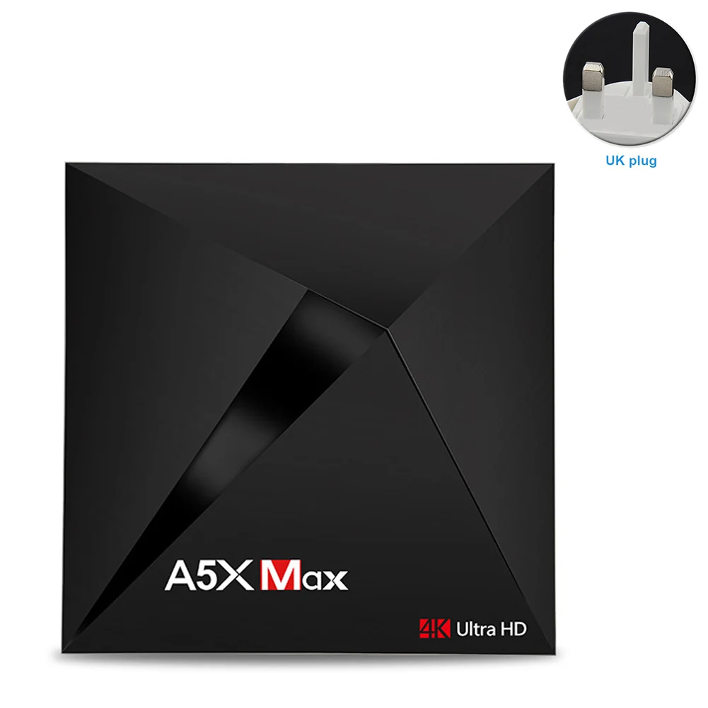 A5X Max Android 8.1 4GB 32GB TV BOX HD BT4.0 Mini Receivers WIFI RK3328 Set Top Box |