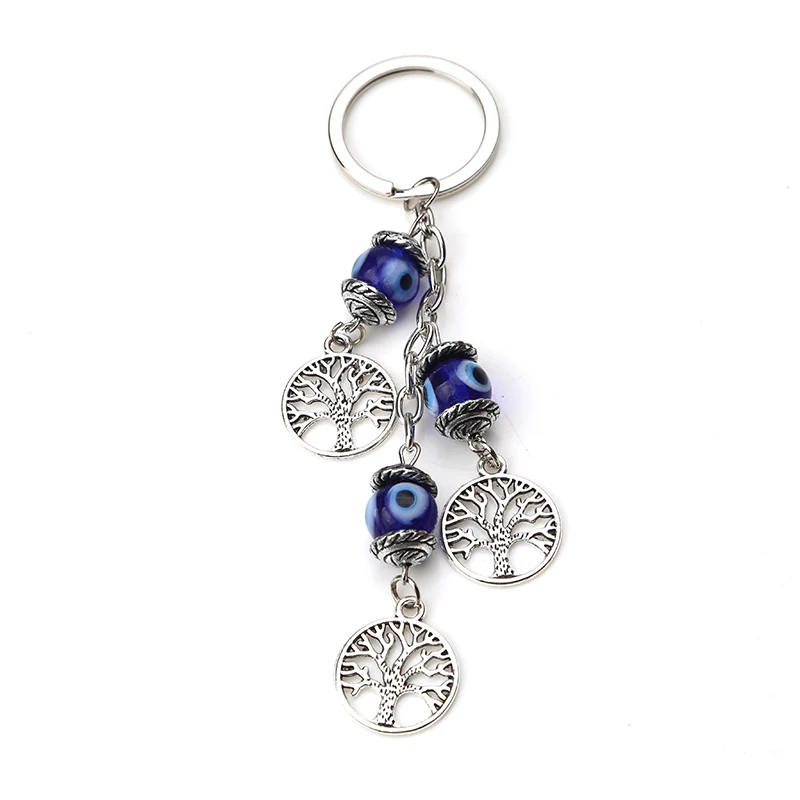 Брелок Lucky Eye Elephant Hamsa Hand Tree стеклянные бусины брелок для ключей автомобильный