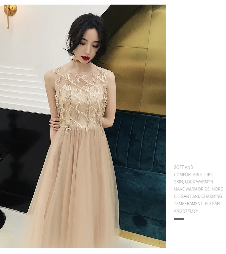 JIN IS трикотажное золотистое роскошное блестящее элегантное вечернее платье