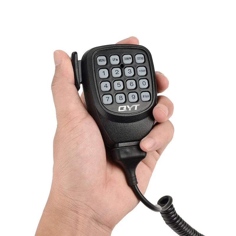 Мини мобильный трансивер QYT KT8900 20 Вт двухдиапазонный УКВ мобильной радиосвязи