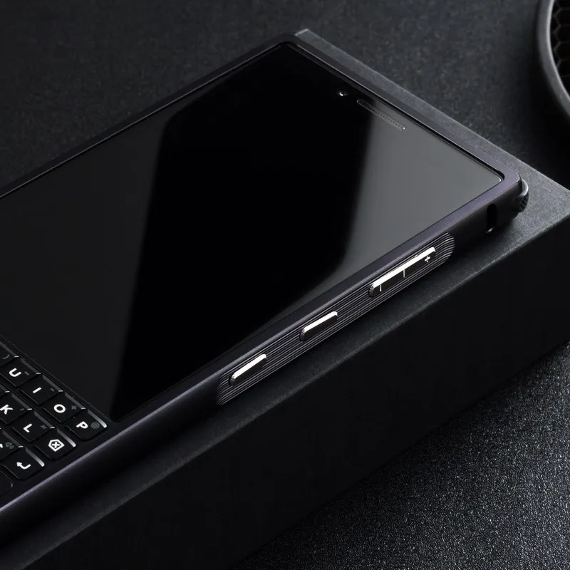 Key2 алюминиевый ударопрочный чехол для Blackberry Key 2 два металлических бампера Рамка+ пластиковая матовая задняя крышка-чехол для телефона Чехлы Coque