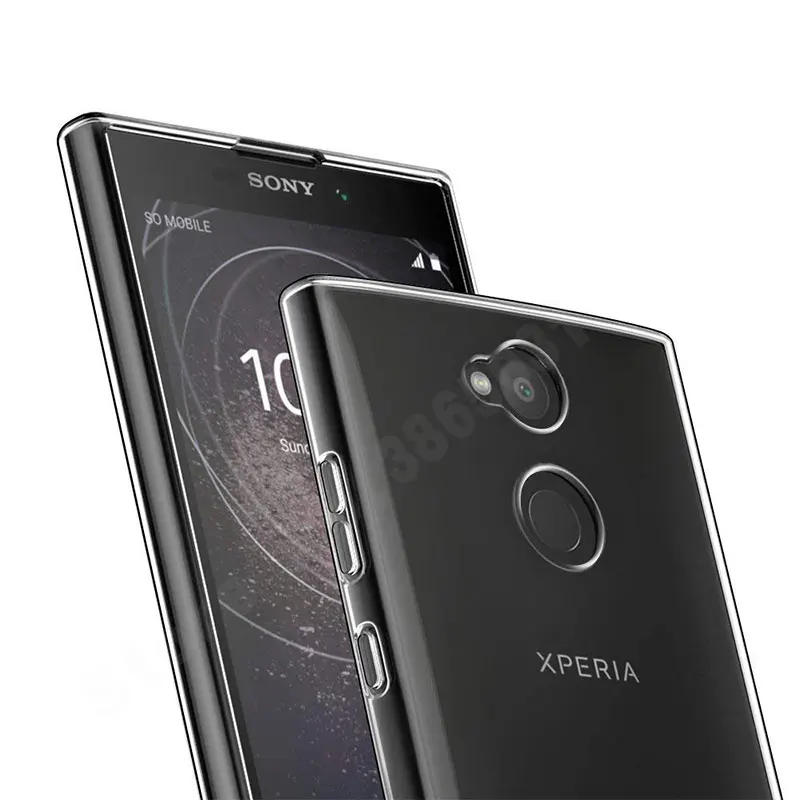 Чехол для Sony Xperia XA2 Ultra силиконовый прозрачный чехол из ТПУ телефона H4233 H4213 задняя