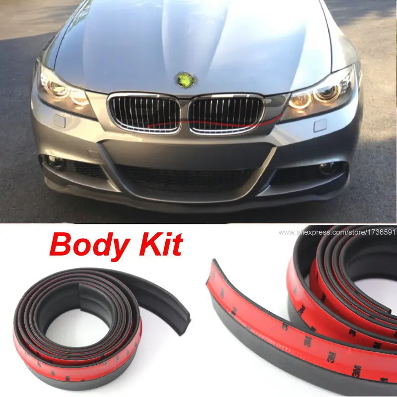 Корпус передний боковой задний бампер губы спойлер для BMW E46 E90 E39 F30 F10 E36 E60 X5 E53 F20