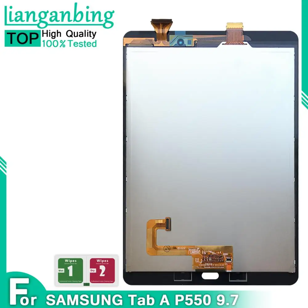 Новый 100% ЖК-дисплей Tab A 9 7 SM-P550 P550 дисплей сенсорный экран дигитайзер сенсоры