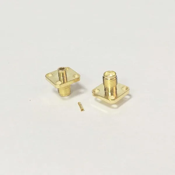 1 шт. SMA Гнездовой разъем RF коаксиальный модем Конвертор 4 отверстие Панель