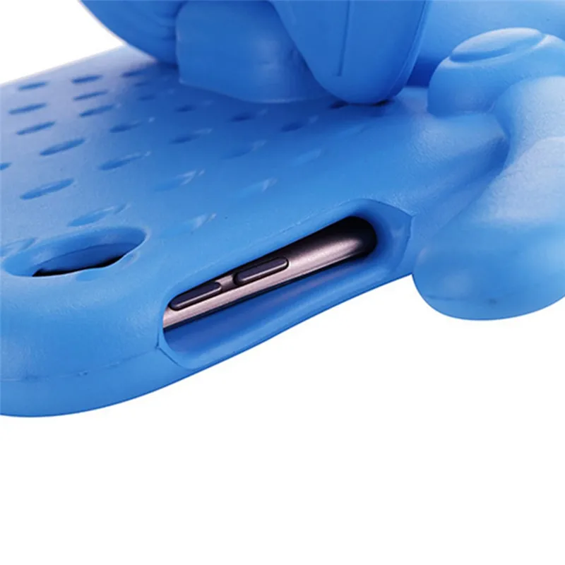 Детский ударопрочный чехол подставка с 3d рисунком бабочки для iPad 2/3/4 защитный