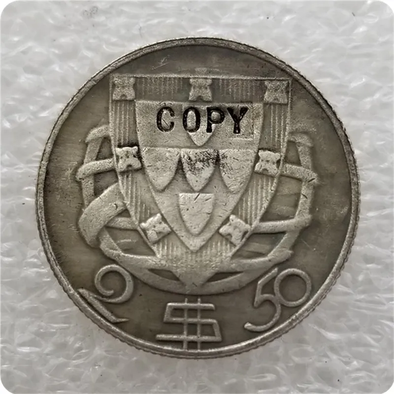 Португалия 2 $50 ESCUDOS 1937 монеты КОПИЯ памятные монеты-Реплика медаль коллекционные