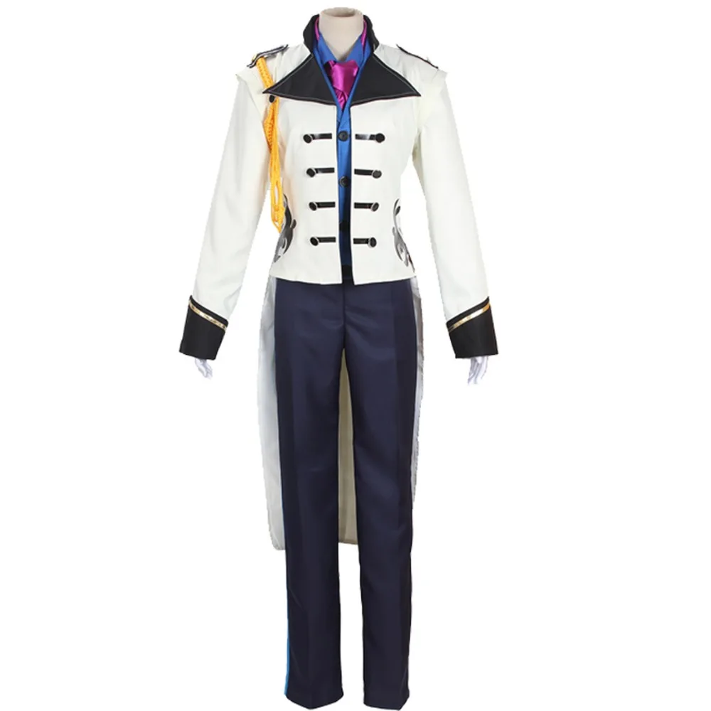 

Halloween costumes for men snow elsa anna Prince Hans cosplay costume movie adult Hans suit coat