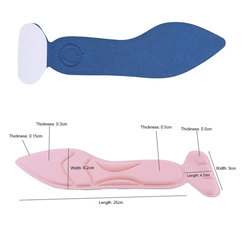 1 пара ортопедические вставки из пены с эффектом памяти | Обувь