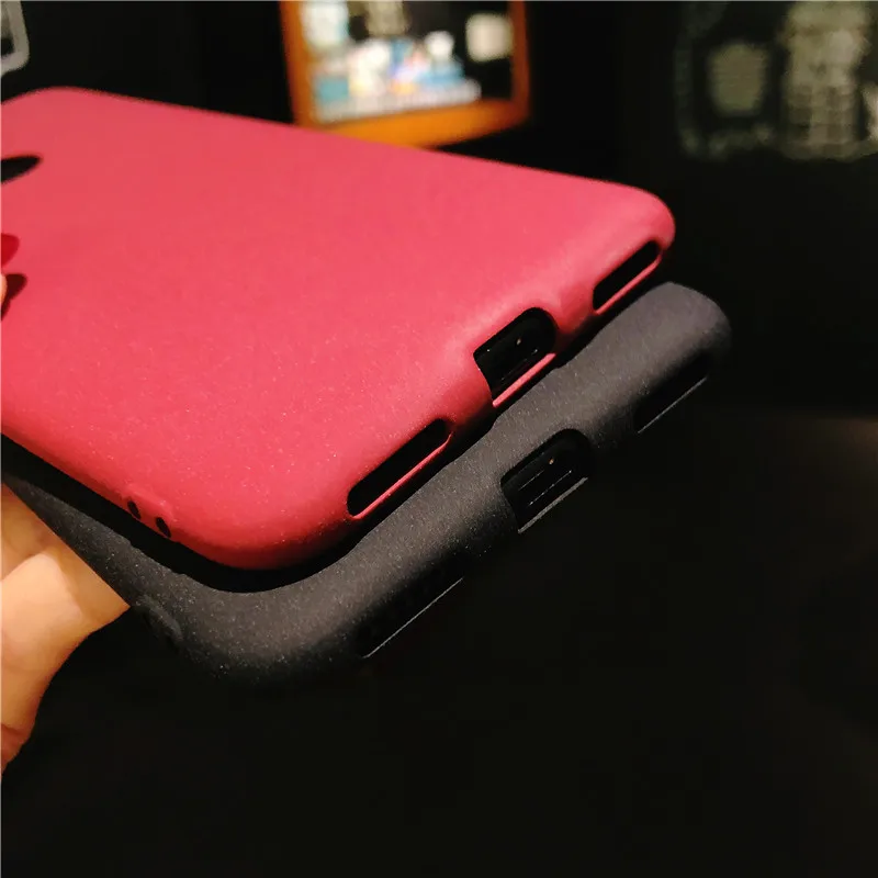 Slim Frosted Sand Texture TPU Case For XiaoMi 8 F1 5X 6X A1 A2 5C 4 4C 5s Plus Note 2 Max 3 MIX Cover Matte Phone Cases Fundas |