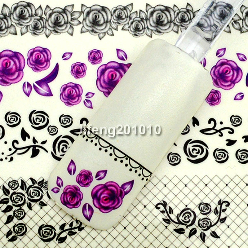 4 шт. косметический инструмент для украшения ногтей нейл арта переводные