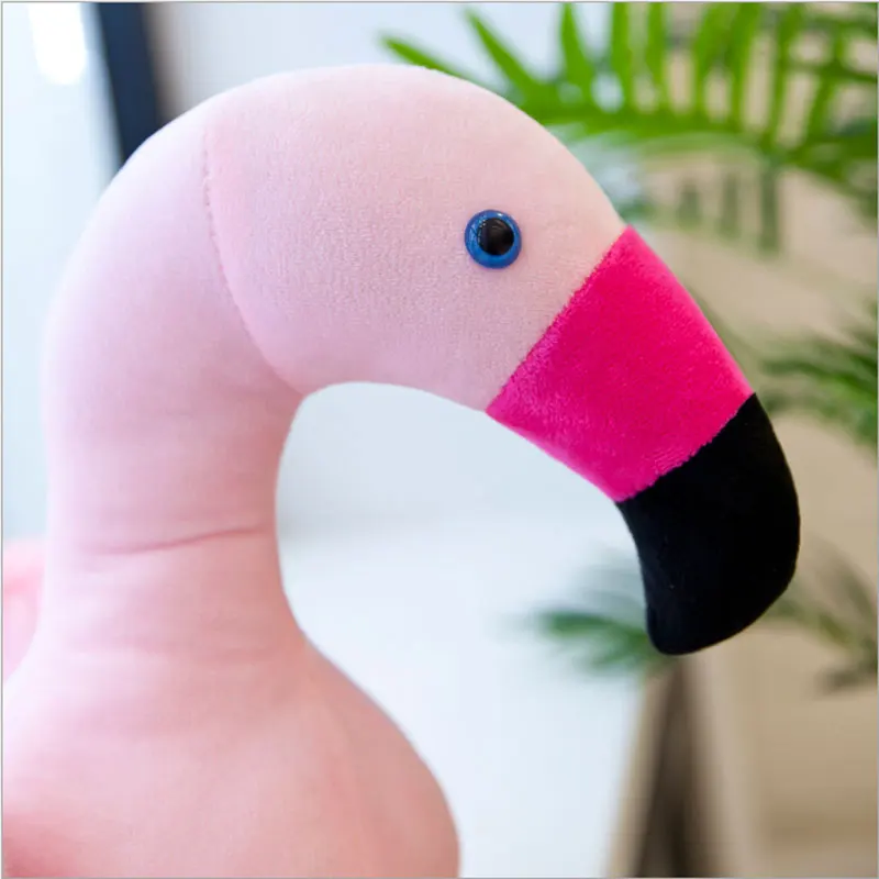 

YunNasi 40cm Flamingos Toys Stuffed Animals Soft Toys Plush Birds Ins Famous Pink Squishy Toys For Girls Gifts Pillow Cushion