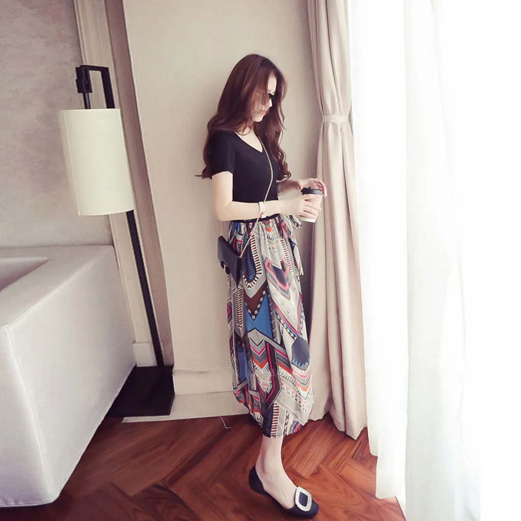 Плюс размер летние женские модные элегантные повседневные Повседневный галстук