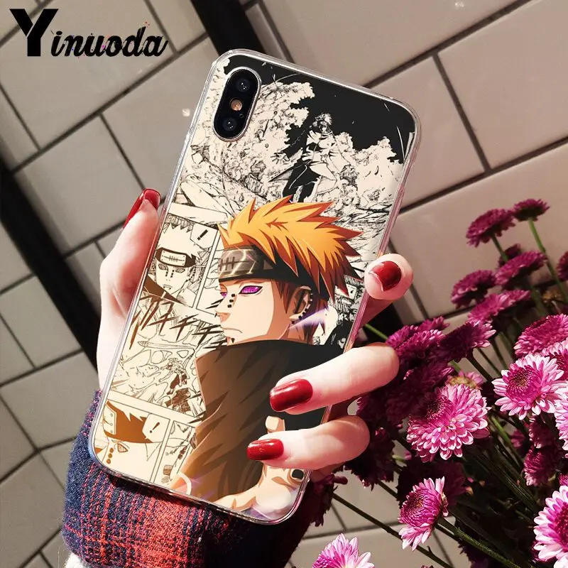 11pro MAX Наруто AKATSUKI пользовательские фото мягкий чехол для телефона Apple iPhone 8 7 6 6S Plus