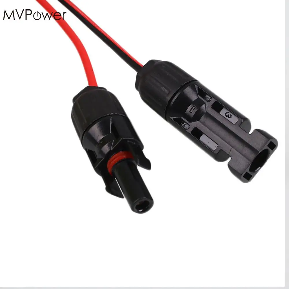 Mvpower 1.2 м Панели солнечные удлинитель Провода шнур с MC4 разъёмом AWG Портативный