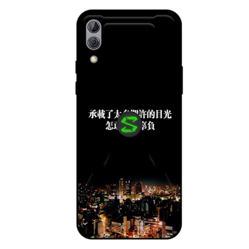 Чехол для телефона s для xiaomi Black Shark 2, прозрачный чехол с рисунком из мультфильма, мягкий силиконовый чехол для BlackShark 2, SKW-A0, чехол