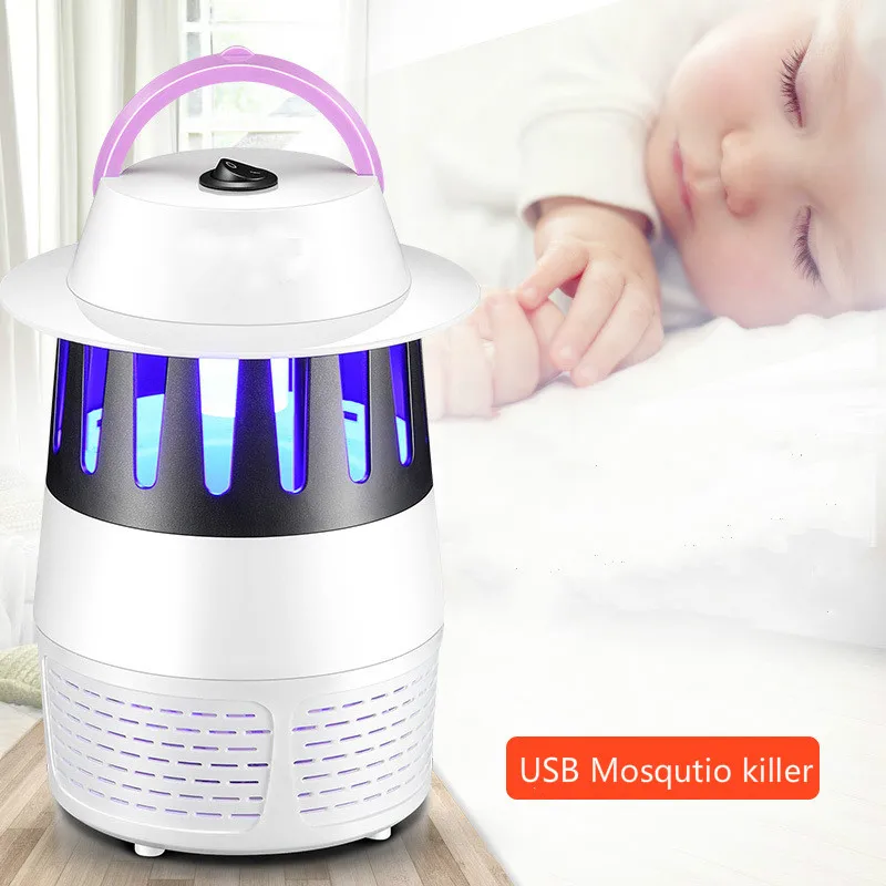 Новый анти-москитный убийца лампа E анти Moustique электризатор светодиодный USB Mata