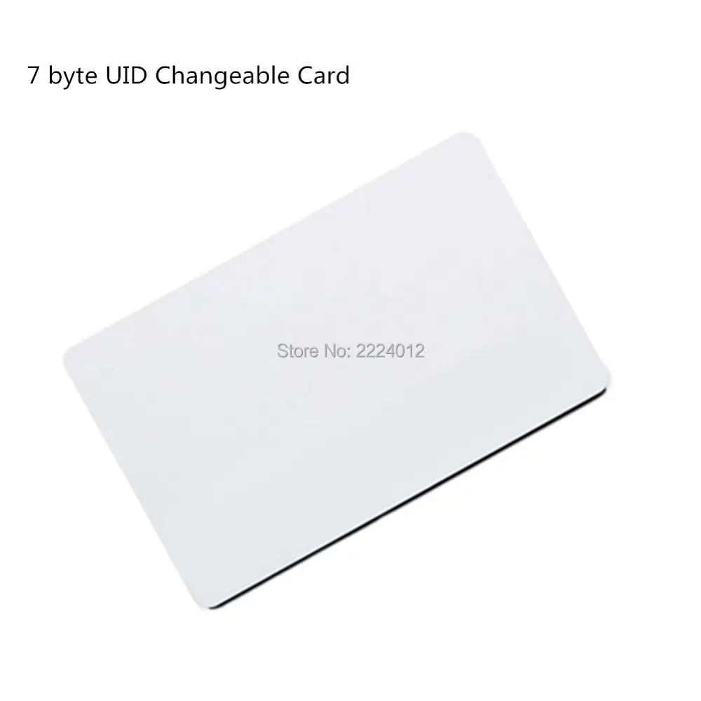 NFC 13 56 МГц MF S70 4K UID 0 блок 7 байт перезапись изменяемая rfid карта перезаписываемая