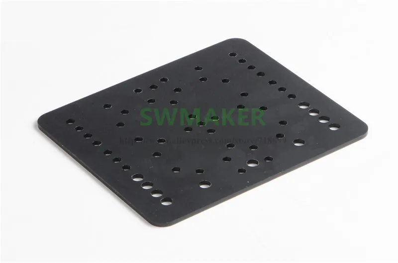 

SWMAKER Openbuilds CNC DIY parts accessory 60 mm OPENRAIL GANTRY PLATES aluminum alloy Open rail gantry plate 60 mm