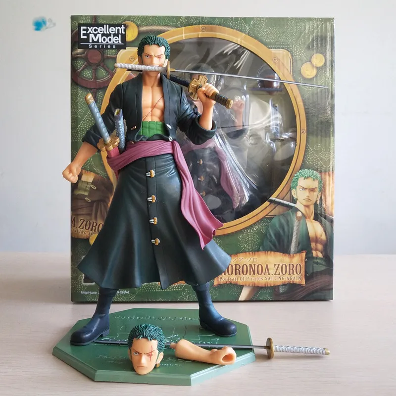 Аниме One Piece Luffy Roronoa Zoro фигурка героя мультфильма ПВХ Коллекционная модель Brinquedos