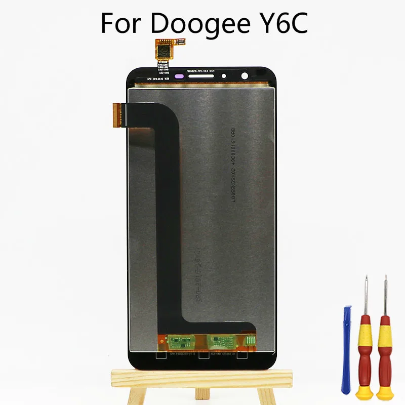 Для Doogee Y6C модель телефона сенсорный экран + 1280X720 ЖК-дисплей в сборе Замена |