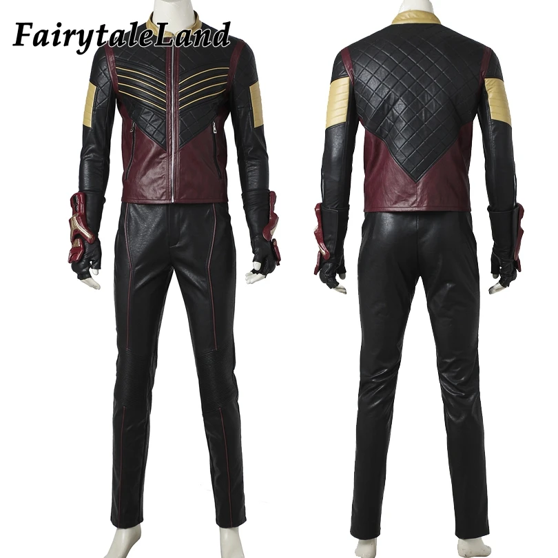 Костюм для косплея Flash Vibe костюмы на Хэллоуин взрослых костюм супергероя Season 3