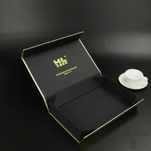 Flap Lid Packaging Cardboard Bespoke Custom Magnetic Closure Gift Box,Top grade new coming necklace gift box-PX10761