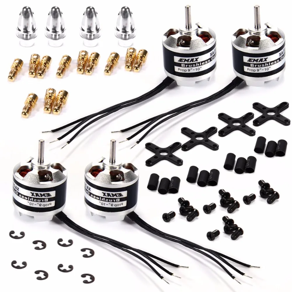 4 компл./лот оригинальный EMAX XA2212 820KV 980KV 1400KV 3S бесщеточный двигатель для мини 250 280 FPV