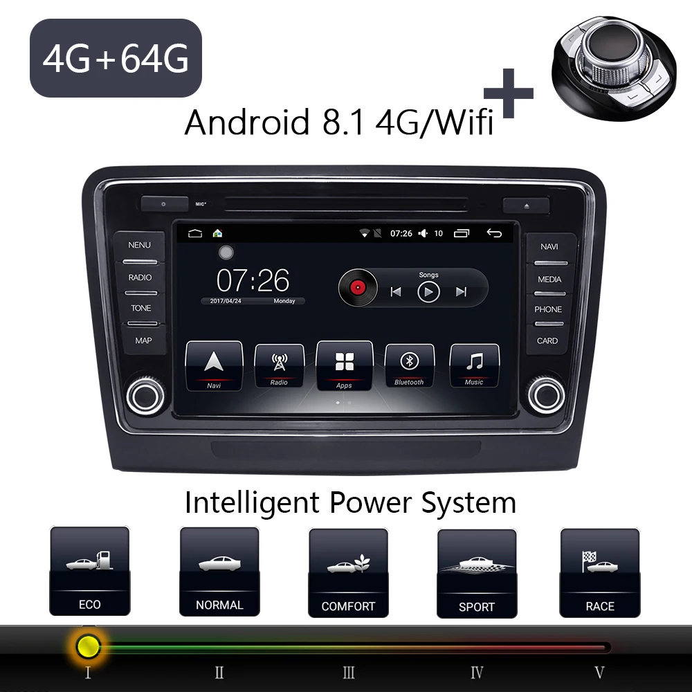 Автомобильный мультимедийный плеер 2 Din Android 8 1 DVD для VW/Volkswagen Skoda superb 2009 2014 дюймов