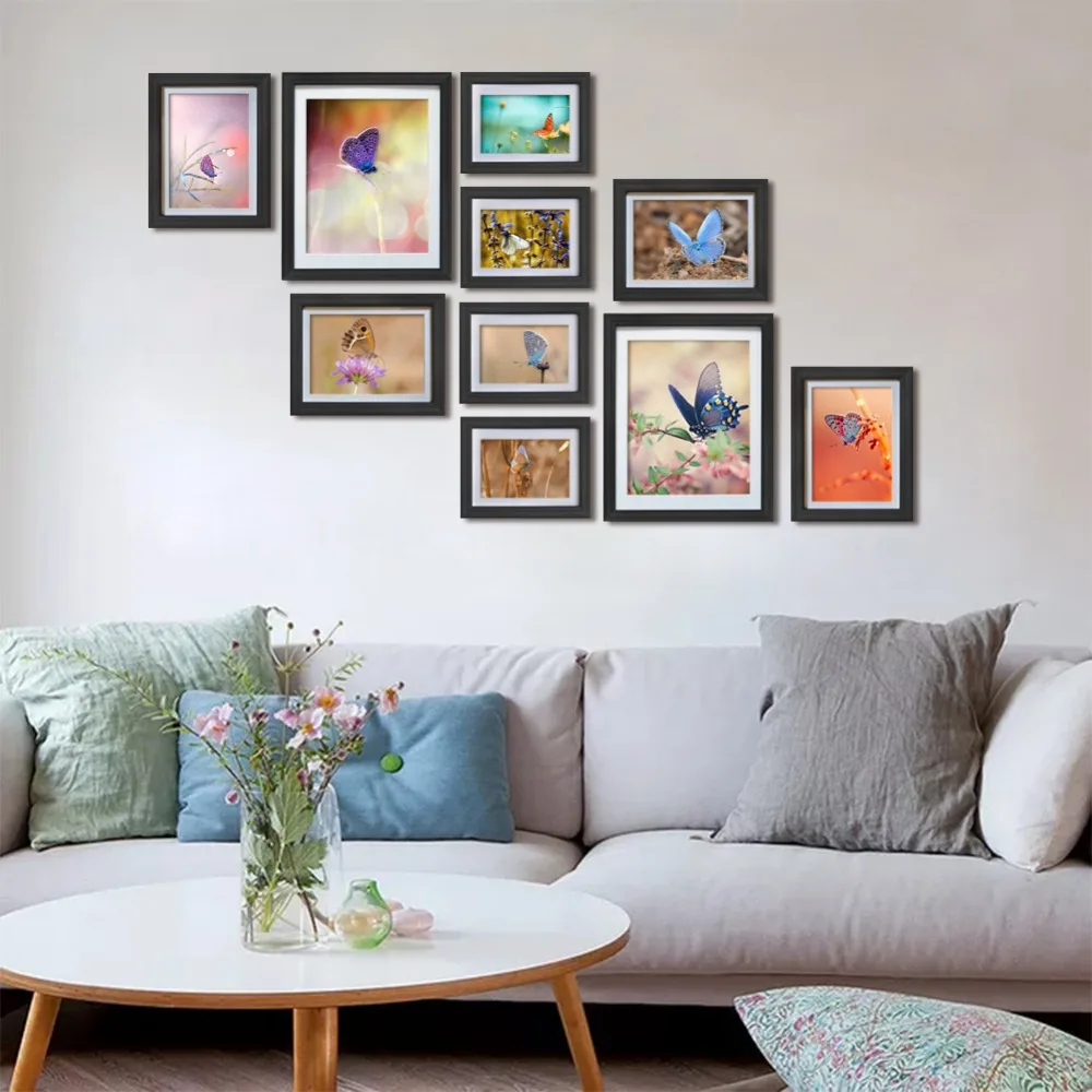 Giftgarden рамки для нескольких фотографий набор плакат с рамками 10 шт два 8x10 четыре 4x6
