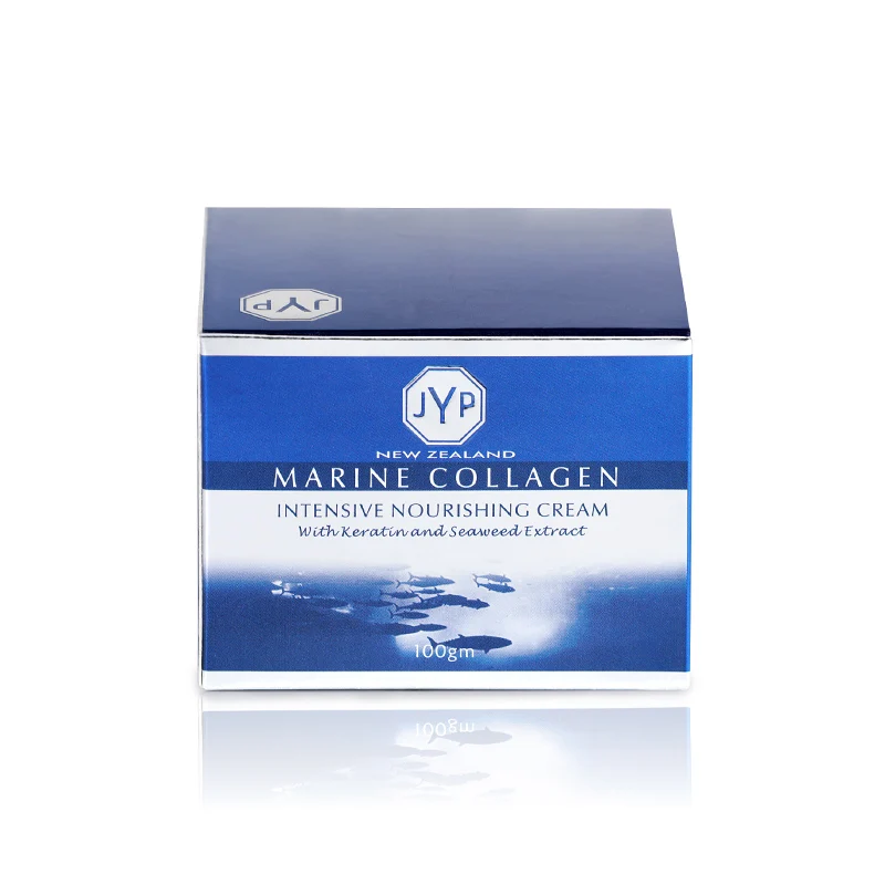 

NewZealand JYP Marine Intensive Collagen Day Cream Moisturizing Lanolin Aloe Vera Face Cream for Dry Skin Firmness Elasticity