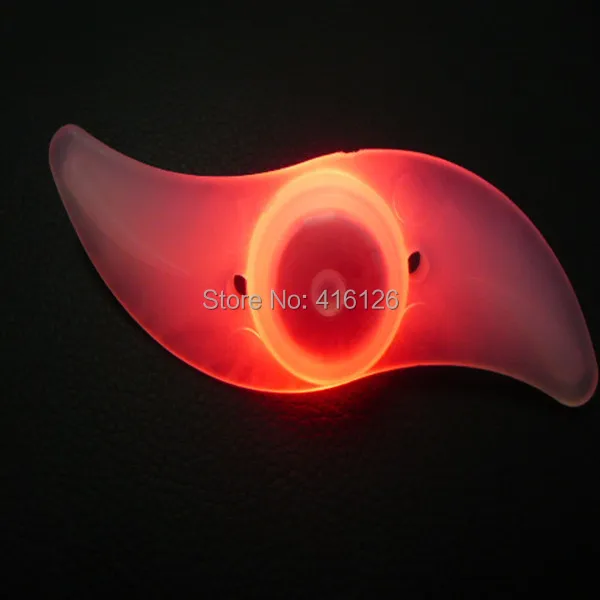 Самый дешевый 6 шт./лот силиконовые светодиодные фары на спицы велосипеда