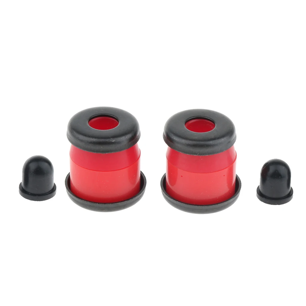 3.25in Red MagiDeal скейтборд Ремонтный комплект втулки шайбы Pivot чашки для 2 грузовиков Замена Longboard Pivot чашки шайбы комплект - Цвет: 3.25in Red