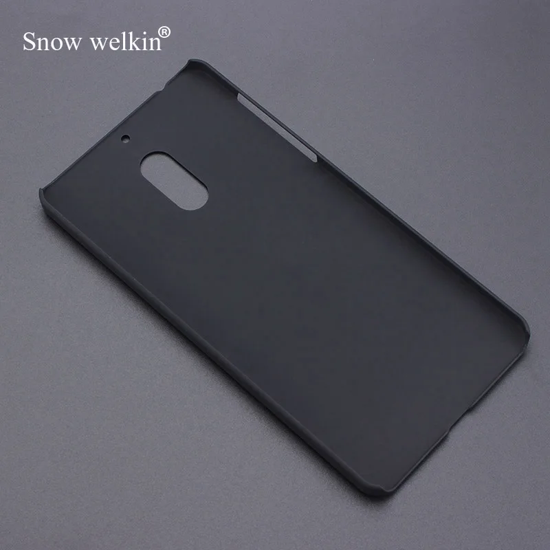 Snow Welkin для Nokia6 много цветов роскошный прорезиненный матовый пластиковый жесткий