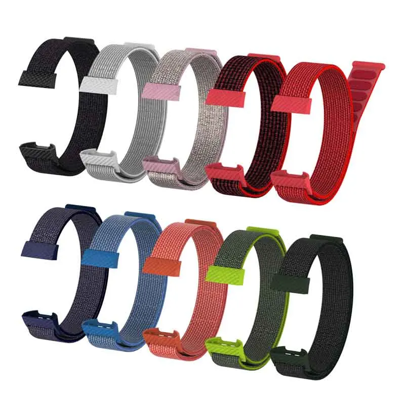 Нейлоновый ремешок Correa для Fit bit Fitbit Charge 3 Band Смарт фитнес браслет спортивные часы