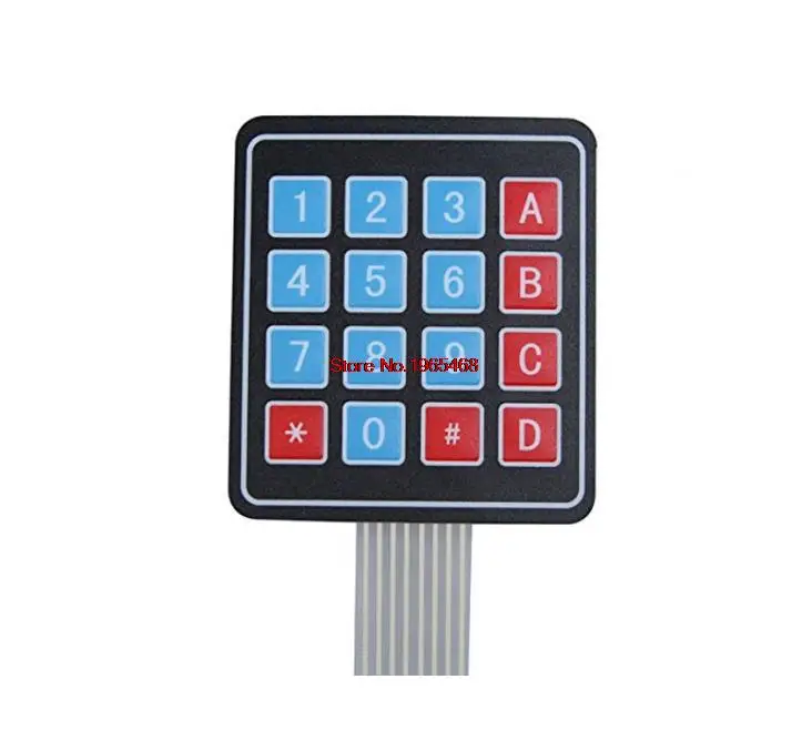 Мембранный переключатель forarduino для матрицы 4*4