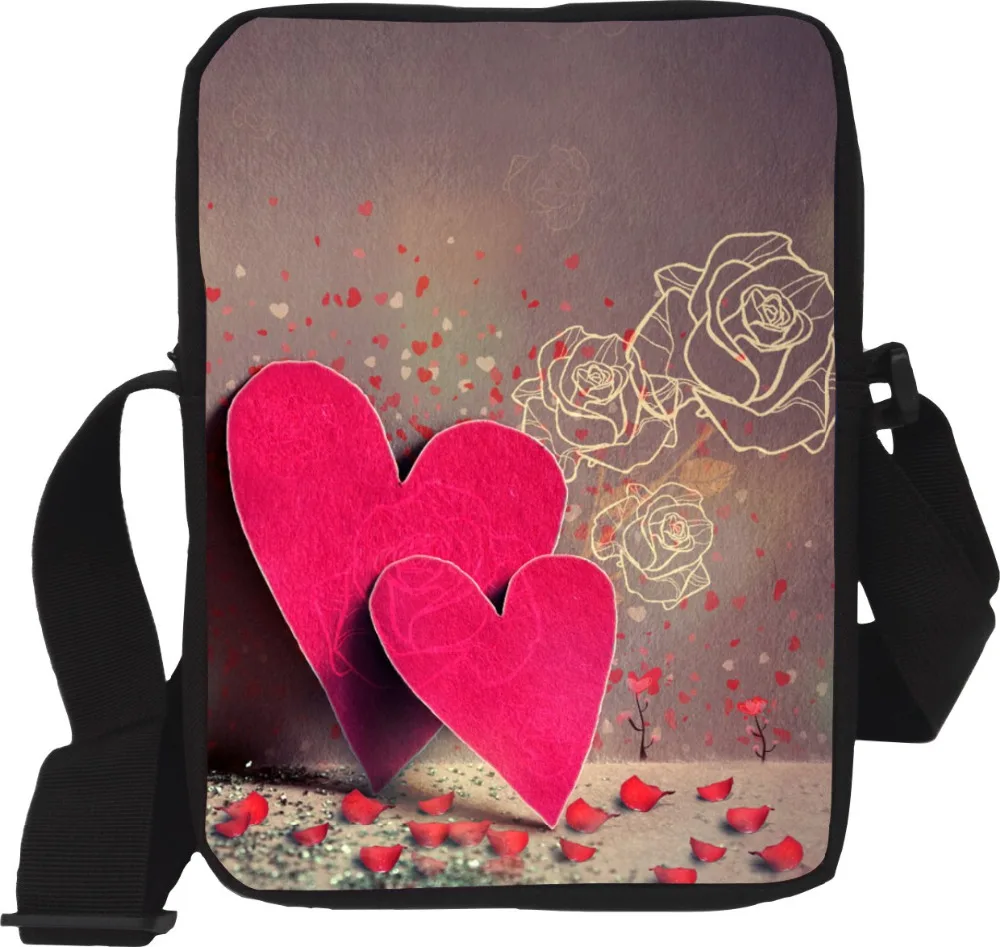 

Original Designer Women's Messenger Bags Hearts Vintage Lady Girl Crossbody Bags Small Shoulder Bags Handbag for Children Retail