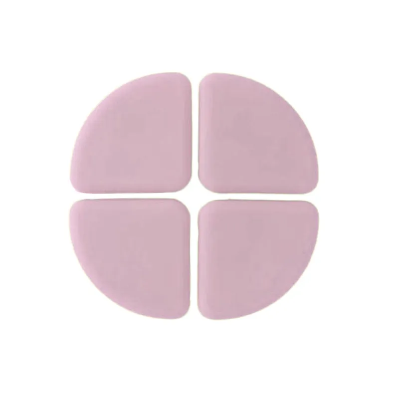 4pcs Комплект детской одежды из 4 предметов для детей и младенцев для стол угол протектор Мягкая силиконовая защитная Edge защитный коврик для защиты столкновения Dropship - Цвет: 4pcs