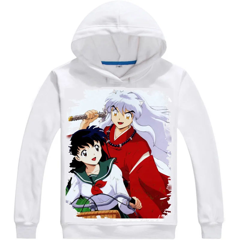 Inuyasha феодальной сказка толстовки Для мужчин в стиле хип-хоп с рисунком из Аниме