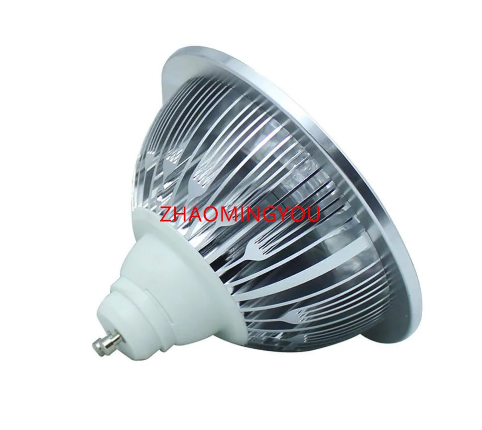 10 шт. GU10 E27 7 Вт 9 12 15 AC 85 265 в LED AR111 лампочка CREE чип светодиодный прожектор лампа с 75 100