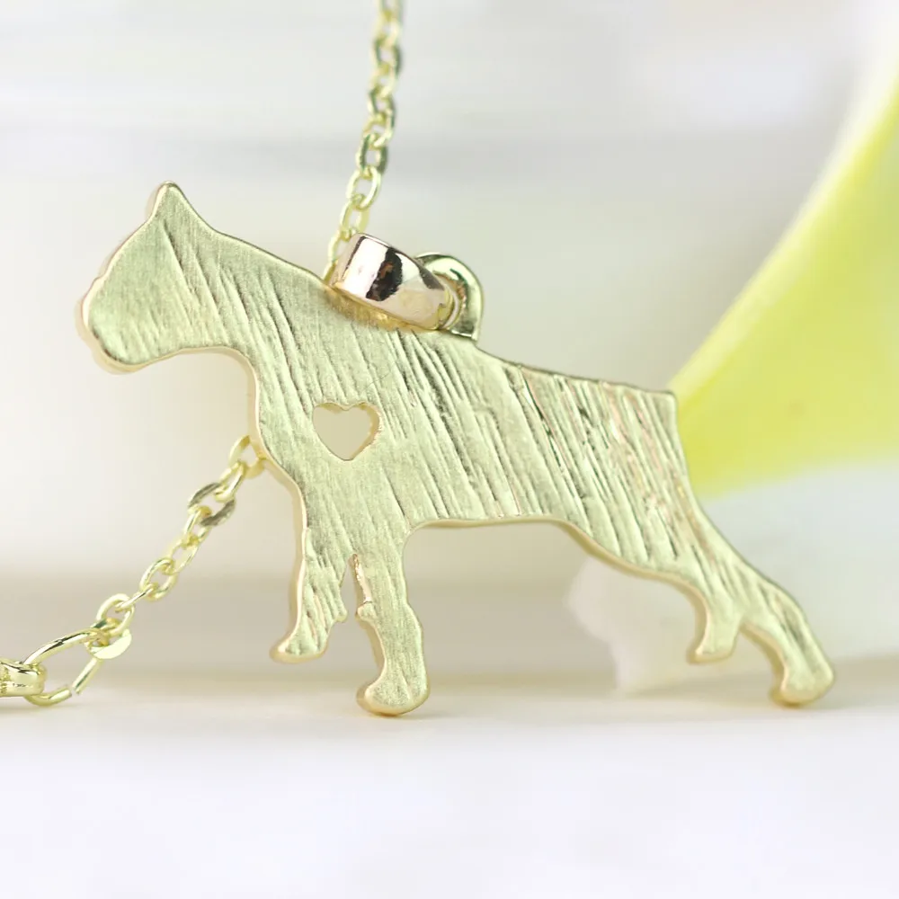 Ретро Пособия по немецкому языку боксер Цепочки и ожерелья СОБАКА Мемориал Jewelry