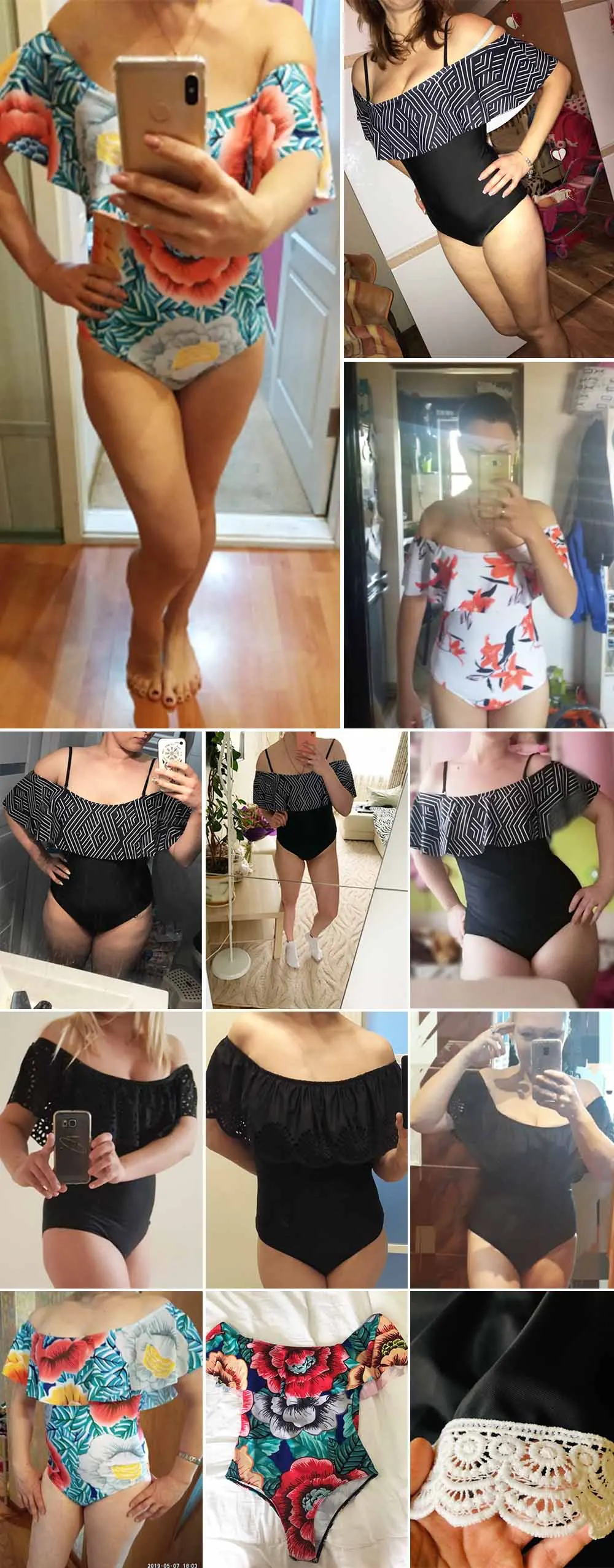 Купальщик купальники женские для девочки купальник женский one piece swimsuit women with ruffles женский с рюшами ретро push up swimwear кружево монокини Monokini Спортивный костюм Maillot