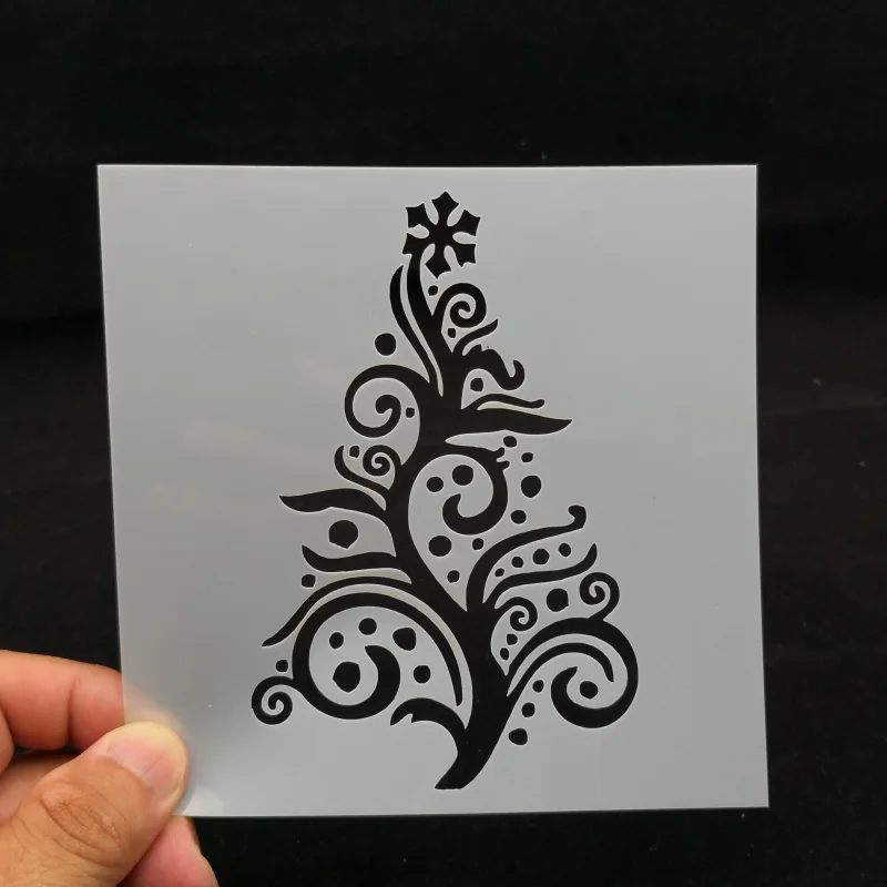 13*13 Рождественская елка ПВХ трафареты для самостоятельной сборки Искусственная