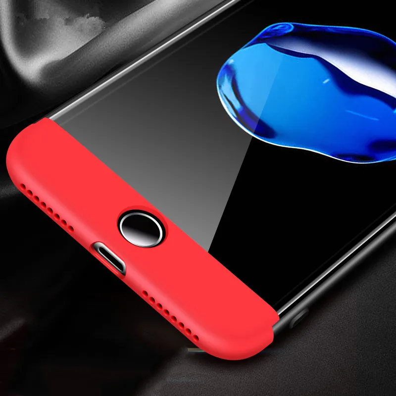 360 Полный корпус чехол для iPhone XS XR MAX Роскошный Матовый ПК жесткий защитный 8 Plus 7 6 6S
