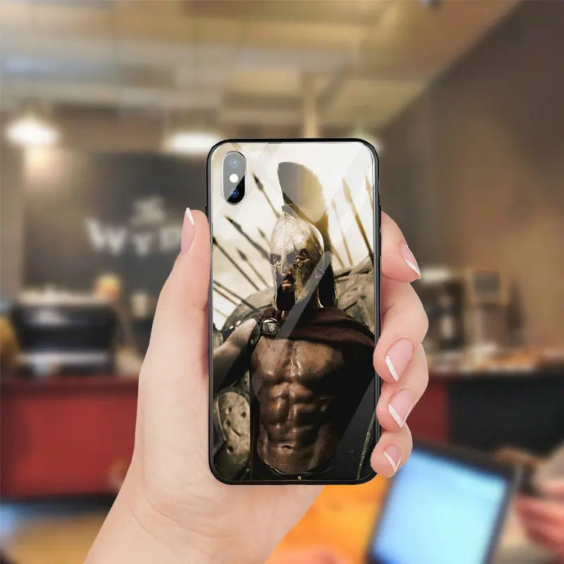 Жесткий ПК ТПУ закаленное Стекло мобильного телефона чехлы Сумки для Iphone 5 5s se X XR