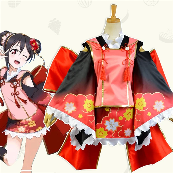 Love Live livelive Нико Ядзава дьявол Монстр Пробуждение платье Косплей Костюм