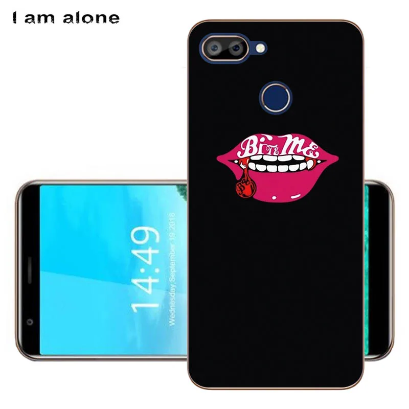 Soft TPU KK60 Чехлы для телефонов I am alone для Oukitel C11 Pro, 5,5 дюймов, черный мягкий термополиуретан, Модные Цветные Чехлы для мобильных телефонов Oukitel C11 Pro - Цвет: Soft TPU KK60